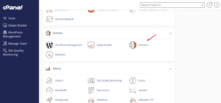 Hướng dẫn thêm domain, subadomin, alias trên Cpanel